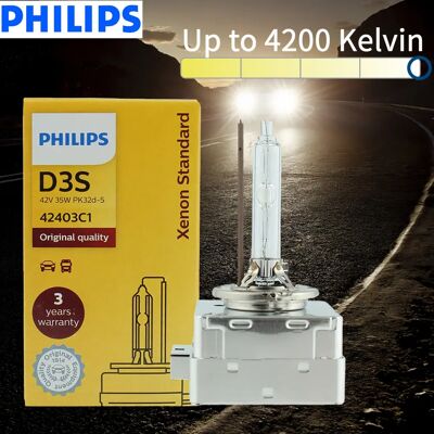 Philips - HID D3S 35W - 4200K - Lampadina fari Philips - HID D3S 35W - 4200K - Lampadina fari