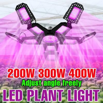 NONE 400W LED Pianta Coltiva La Lampadina Lampada a Spettro Completo E27/E26 Fiore per Interni Idroponica Serra Tenda Pomodoro Coltivazione di Verdure NONE 400W LED Pianta Coltiva La Lampadina Lampada a Spettro Completo E27/E26 Fiore per Interni Idroponica Serra Tenda Pomodoro Coltivazione di Verdure