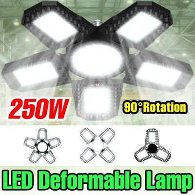 Other 250W HA CONDOTTO LA Lampadina E27 Lampada Da Garage 220V Faretti Pieghevoli Deformabili 110V Bianco Freddo/Caldo Per La Casa Magazzino Officina Seminterrato Other 250W HA CONDOTTO LA Lampadina E27 Lampada Da Garage 220V Faretti Pieghevoli Deformabili 110V Bianco Freddo/Caldo Per La Casa Magazzino Officina Seminterrato