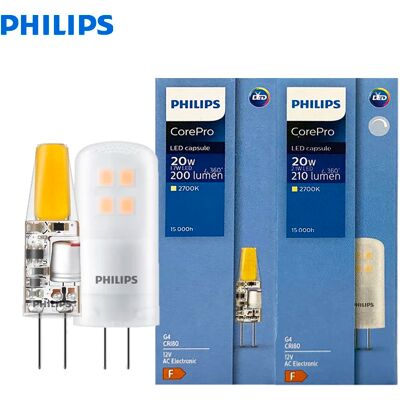 Philips CorePro LED Capsule LV - Lampada LED G4 - Efficienza energetica Philips CorePro LED Capsule LV - Lampada LED G4 - Efficienza energetica