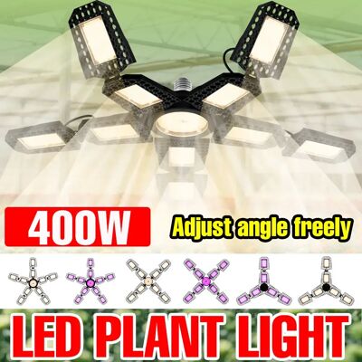 NONE 400W LED E27/E26 Coltiva La Lampadina Spettro Completo Lampada per Piante per Serra Interna Tenda di Pomodoro Verdure Coltivazione di Riempimento illuminazione NONE 400W LED E27/E26 Coltiva La Lampadina Spettro Completo Lampada per Piante per Serra Interna Tenda di Pomodoro Verdure Coltivazione di Riempimento illuminazione