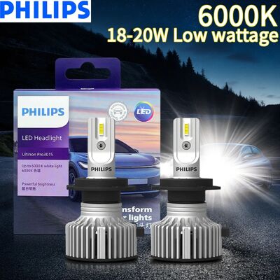 Philips LED H1 H3 H4 H7 H11 Ultinon Pro3101 12V/24V 6000K Bianco brillante HB3 9005 HB4 9006 HIR2 9012 Auto Faro Lampade a LED Philips LED H1 H3 H4 H7 H11 Ultinon Pro3101 12V/24V 6000K Bianco brillante HB3 9005 HB4 9006 HIR2 9012 Auto Faro Lampade a LED