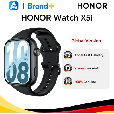 Honor Watch X5i, Versione Globale, Smartwatch 2026, Schermo AMOLED con Cornice Sottile da 1,97 Pollici, 21 Giorni di Autonomia, 109 Modalità Sportive Honor Watch X5i, Versione Globale, Smartwatch 2026, Schermo AMOLED con Cornice Sottile da 1,97 Pollici, 21 Giorni di Autonomia, 109 Modalità Sportive