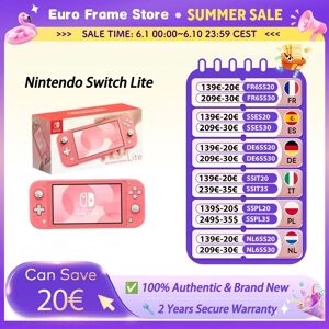 Nintendo Switch Lite LCD da 5,5 pollici Console di gioco portatile Switch Touch screen per archiviazione interna 32G Bluetooth 4.1 Nintendo Switch Lite LCD da 5,5 pollici Console di gioco portatile Switch Touch screen per archiviazione interna 32G Bluetooth 4.1