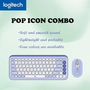 Logitech POP ICON COMBO Set tastiera e mouse Set tastiera e mouse wireless Connessione dual-mode Tasti personalizzati a tre dispositivi Logitech POP ICON COMBO Set tastiera e mouse Set tastiera e mouse wireless Connessione dual-mode Tasti personalizzati a tre dispositivi
