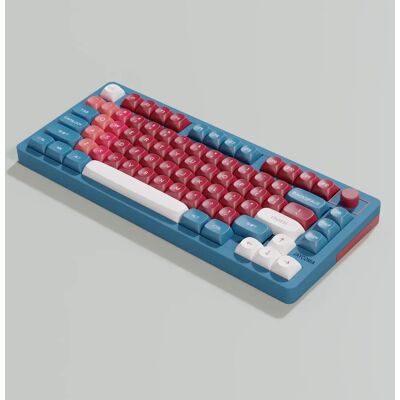 Eagiacme Copritasti Red Bean MOA Profilo Dye-Sub KR RU Spagnolo Tedesco Francese Arabo ABNT2 ISO ANSI Layout Per tastiere meccaniche 7u Space Eagiacme Copritasti Red Bean MOA Profilo Dye-Sub KR RU Spagnolo Tedesco Francese Arabo ABNT2 ISO ANSI Layout Per tastiere meccaniche 7u Space