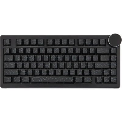 Ajazz AK820 V2 (Versione Senza Schermo) Tastiera Meccanica Tri-Mode 75% Layout ANSI US con Manopola Volume Grande e Keycap PBT per MAC/WIN Ajazz AK820 V2 (Versione Senza Schermo) Tastiera Meccanica Tri-Mode 75% Layout ANSI US con Manopola Volume Grande e Keycap PBT per MAC/WIN