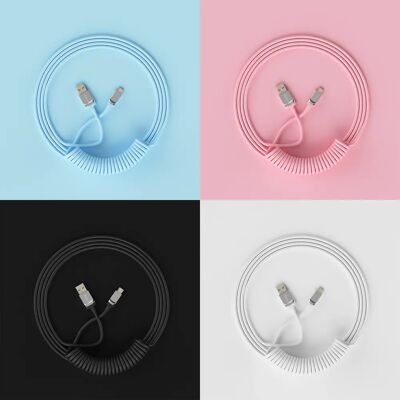 AKKO Cavo Avaitor a spirale personalizzato Cavo di prolunga USB tipo C retrattile, cavo sprial a molla elicoidale per tastiera meccanica 1,5 M AKKO Cavo Avaitor a spirale personalizzato Cavo di prolunga USB tipo C retrattile, cavo sprial a molla elicoidale per tastiera meccanica 1,5 M