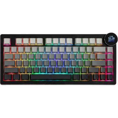 Ajazz AK820V2 (Versione con Schermo) Tastiera Meccanica Tri-mode 75% ANSI Layout US con Schermo TFT da 0,9” e Retroilluminazione RGB Ajazz AK820V2 (Versione con Schermo) Tastiera Meccanica Tri-mode 75% ANSI Layout US con Schermo TFT da 0,9” e Retroilluminazione RGB