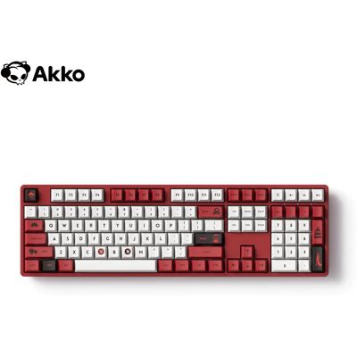 AKKO Tastiera Meccanica 5108B 100% Full Size World Tour - Tema Vietnam, Hot-swappable con RGB, Tastiera da Gaming Wireless e Cablata AKKO Tastiera Meccanica 5108B 100% Full Size World Tour - Tema Vietnam, Hot-swappable con RGB, Tastiera da Gaming Wireless e Cablata
