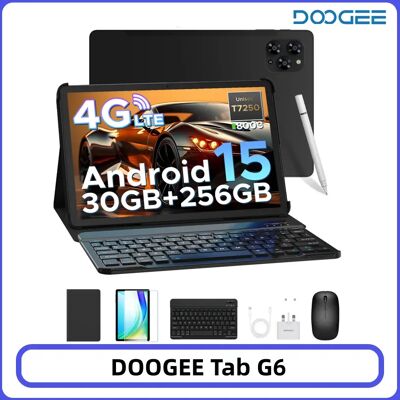 DOOGEE Tab G6 Tablet PC 30GB 256GB Android 15 Doppi Altoparlanti Display HD da 11'' Widevine L1 Batteria da 8000mAh Smart Pad 2 in 1 DOOGEE Tab G6 Tablet PC 30GB 256GB Android 15 Doppi Altoparlanti Display HD da 11'' Widevine L1 Batteria da 8000mAh Smart Pad 2 in 1
