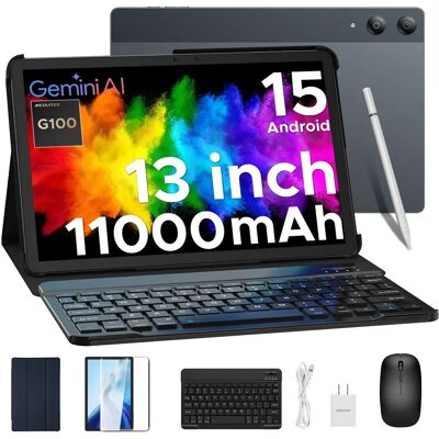 DOOGEE Tab E3 Pro Tablet PC 2 in 1 Schermo da 13 pollici Android 15 Gemini AI 32 GB di RAM (8 + 24) Batteria da 256 GB 11000 mAh Smart Pad ultrasottile DOOGEE Tab E3 Pro Tablet PC 2 in 1 Schermo da 13 pollici Android 15 Gemini AI 32 GB di RAM (8 + 24) Batteria da 256 GB 11000 mAh Smart Pad ultrasottile
