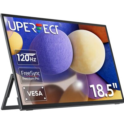 Uperfect Monitor portatile da 18.5 "IPS PS5 XBOX 1080P 120Hz Display IPS da gioco per Laptop Dual USB C HDMI Computer Extend Screen Uperfect Monitor portatile da 18.5 "IPS PS5 XBOX 1080P 120Hz Display IPS da gioco per Laptop Dual USB C HDMI Computer Extend Screen