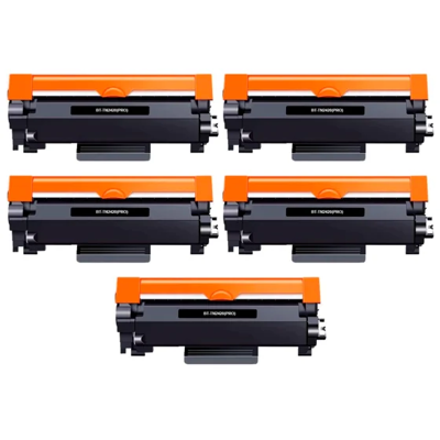 Brother 5 Toner compatibili TN2420 XL - CON CHIP - TN-2420 (ALTA CAPACITÀ / JUMBO) MFC L2710DW Brother 5 Toner compatibili TN2420 XL - CON CHIP - TN-2420 (ALTA CAPACITÀ / JUMBO) MFC L2710DW
