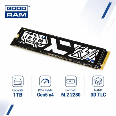 NONE GoodRAM SSD 1TB Gen.5 - IRP-SSDPR-P54S-1K0-80 NONE GoodRAM SSD 1TB Gen.5 - IRP-SSDPR-P54S-1K0-80