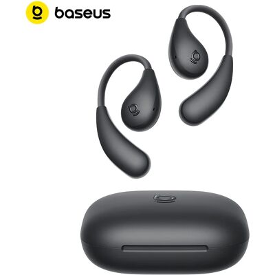 BASEUS Auricolari Sportivi Wireless Open-Ear BF1 Lite Bluetooth 5.4 con Ganci Auricolari, Bassi Potenti, 60 Ore di Autonomia BASEUS Auricolari Sportivi Wireless Open-Ear BF1 Lite Bluetooth 5.4 con Ganci Auricolari, Bassi Potenti, 60 Ore di Autonomia
