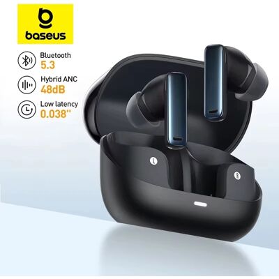 BASEUS Bowie M2s ANC Auricolare Bluetooth 5.3 Cancellazione attiva del rumore -48dB Supporto per cuffie wireless Auricolari audio spaziale 3D BASEUS Bowie M2s ANC Auricolare Bluetooth 5.3 Cancellazione attiva del rumore -48dB Supporto per cuffie wireless Auricolari audio spaziale 3D