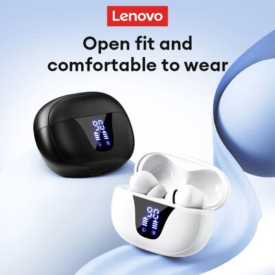 Lenovo Auricolari Wireless XT58 TWS Bluetooth 5.4 Cuffie da Gaming con Display Digitale Intelligente Latenza Ultra-Bassa 20 Ore di Autonomia Lenovo Auricolari Wireless XT58 TWS Bluetooth 5.4 Cuffie da Gaming con Display Digitale Intelligente Latenza Ultra-Bassa 20 Ore di Autonomia
