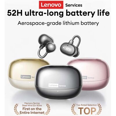 Lenovo Cuffie Wireless Originali LES12 NUOVE TWS Bluetooth 6.0 con Microfono HD, Auricolari HIFI con Cancellazione del Rumore, Controllo Touch e Chiamate ENC Lenovo Cuffie Wireless Originali LES12 NUOVE TWS Bluetooth 6.0 con Microfono HD, Auricolari HIFI con Cancellazione del Rumore, Controllo Touch e Chiamate ENC