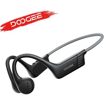 DOOGEE Cuffie a conduzione ossea BoneBeat Run per sport all'aperto, auricolari wireless open-ear, Bluetooth 5.4, impermeabili, per musica e chiamate DOOGEE Cuffie a conduzione ossea BoneBeat Run per sport all'aperto, auricolari wireless open-ear, Bluetooth 5.4, impermeabili, per musica e chiamate