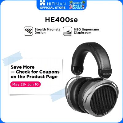 HIFIMAN HE400SE - Cuffie Planari Magnetiche con Cavo HIFIMAN HE400SE - Cuffie Planari Magnetiche con Cavo