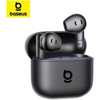 BASEUS Bass BS2 Lite True Wireless Auricolari Bluetooth 6.0 Auricolari semi-in-ear 2 microfoni AI ENC 40 ore di riproduzione IP55 SuperBass Auricolari BASEUS Bass BS2 Lite True Wireless Auricolari Bluetooth 6.0 Auricolari semi-in-ear 2 microfoni AI ENC 40 ore di riproduzione IP55 SuperBass Auricolari