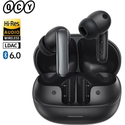 QCY Auricolari Wireless MeloBuds N65 BT 6.0 AI ANC LDAC Audio Hi-Res con Tracciamento della Testa e Suono Spaziale, 8 Microfoni, 50 Ore di Autonomia QCY Auricolari Wireless MeloBuds N65 BT 6.0 AI ANC LDAC Audio Hi-Res con Tracciamento della Testa e Suono Spaziale, 8 Microfoni, 50 Ore di Autonomia