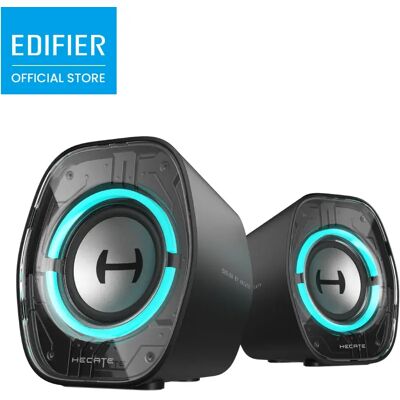 Edifier Altoparlanti per computer desktop G1000 II per gaming, driver full-range da 2,5" e bassi potenziati, Bluetooth 5.4 USB-C AUX, 9 modalità di illuminazione RGB dinamica per PC Edifier Altoparlanti per computer desktop G1000 II per gaming, driver full-range da 2,5" e bassi potenziati, Bluetooth 5.4 USB-C AUX, 9 modalità di illuminazione RGB dinamica per PC