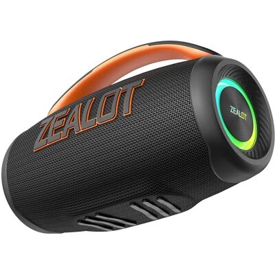 ZEALOT _P12 Altoparlante Bluetooth portatile da 60 W con potenza di uscita e prestazioni dei bassi eccellenti, altoparlante Hi-Fi ZEALOT _P12 Altoparlante Bluetooth portatile da 60 W con potenza di uscita e prestazioni dei bassi eccellenti, altoparlante Hi-Fi