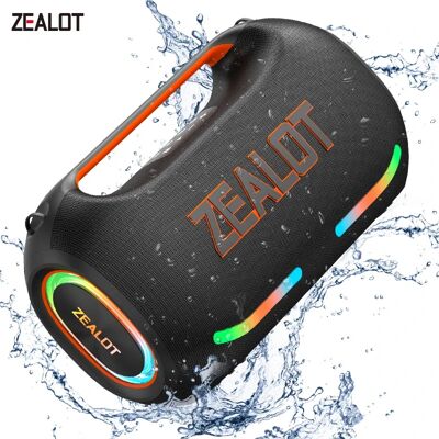 ZEALOT -ze41 Altoparlante Bluetooth da 250W - Subwoofer Portatile da Esterno con Qualità Audio Hi-Fi, Doppio Accoppiamento V5.3, Grande Boombox ZEALOT -ze41 Altoparlante Bluetooth da 250W - Subwoofer Portatile da Esterno con Qualità Audio Hi-Fi, Doppio Accoppiamento V5.3, Grande Boombox