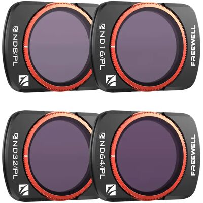 FREEWELL Set di 4 Filtri Magnetici ND/PL per DJI Osmo Pocket 4 / Pocket 3 e Xtra Muse, Accessori per Fotografia FREEWELL Set di 4 Filtri Magnetici ND/PL per DJI Osmo Pocket 4 / Pocket 3 e Xtra Muse, Accessori per Fotografia