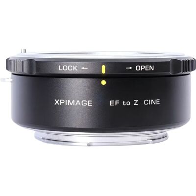 XPimage Anello adattatore per montaggio obiettivo EF a Z compatibile con obiettivi Canon EOS a fotocamere Nikon Z RED Cinema XPimage Anello adattatore per montaggio obiettivo EF a Z compatibile con obiettivi Canon EOS a fotocamere Nikon Z RED Cinema