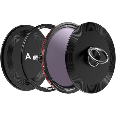 FREEWELL V2 Filtro ibrido magnetico VND/CPL 3-7 Stop - Fotocamere digitali Combinazione di filtri VND e CPL regolabili di qualità premium FREEWELL V2 Filtro ibrido magnetico VND/CPL 3-7 Stop - Fotocamere digitali Combinazione di filtri VND e CPL regolabili di qualità premium