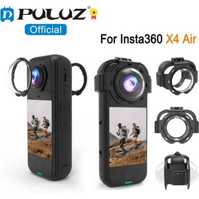 PULUZ Per Insta360 X4 Air copertura protettiva per protezione obiettivo in vetro ottico per fotocamera, copriobiettivo con rotazione/accessori per copriobiettivo a scatto PULUZ Per Insta360 X4 Air copertura protettiva per protezione obiettivo in vetro ottico per fotocamera, copriobiettivo con rotazione/accessori per copriobiettivo a scatto