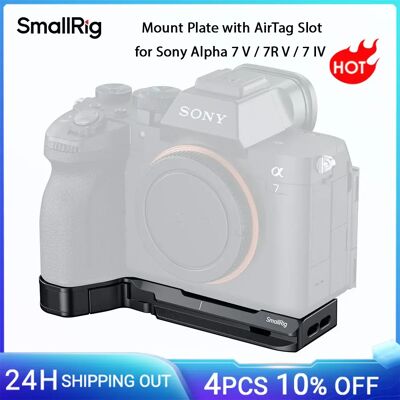 SmallRig Piastra di montaggio A7 V / A7R V / A7 IV con slot AirTag per Sony Alpha 7 V / 7R V / 7 IV, con fori filettati 1/4"-20 -6033 SmallRig Piastra di montaggio A7 V / A7R V / A7 IV con slot AirTag per Sony Alpha 7 V / 7R V / 7 IV, con fori filettati 1/4"-20 -6033