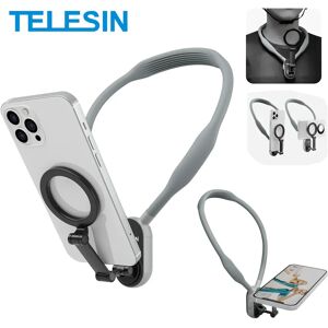 TELESIN Supporto magnetico per collo a sgancio rapido per Iphone 15 14 13 12 11 10 SAMSUNG HUAWEI XIAOMI Accessori per smartphone TELESIN Supporto magnetico per collo a sgancio rapido per Iphone 15 14 13 12 11 10 SAMSUNG HUAWEI XIAOMI Accessori per smartphone