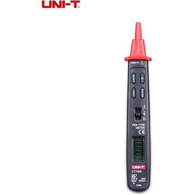 UNI-T Multimetro Digitale a Penna UT118B, 3000 Conteggi, Rilevatore di Tensione AC/DC, Tester di Resistenza e Capacità UNI-T Multimetro Digitale a Penna UT118B, 3000 Conteggi, Rilevatore di Tensione AC/DC, Tester di Resistenza e Capacità