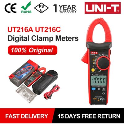 Uni-T - UT216A - 600A - Auto-Range - Pinza amperometrica Uni-T - UT216A - 600A - Auto-Range - Pinza amperometrica