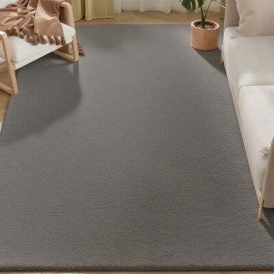 HOMCOM Tappeto 200x140 cm a pelo lungo, lavabile in lavatrice, antiscivolo, in finta pelliccia, per soggiorno, camera da letto HOMCOM Tappeto 200x140 cm a pelo lungo, lavabile in lavatrice, antiscivolo, in finta pelliccia, per soggiorno, camera da letto