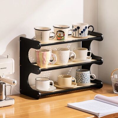 NONE MumaHome mensola Scaffale da Cucina in Bambù, scaffali Organizzatore Multiuso a 3 Ripiani per Ufficio Camera da Letto Cucina NONE MumaHome mensola Scaffale da Cucina in Bambù, scaffali Organizzatore Multiuso a 3 Ripiani per Ufficio Camera da Letto Cucina
