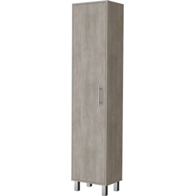 NONE TUHOME Lawen Armadio alto portaoggetti, un'anta, 3 ganci per scopa Grigio cemento 180 cm (altezza) x 40 cm (larghezza) x 29,1 cm (profondità). NONE TUHOME Lawen Armadio alto portaoggetti, un'anta, 3 ganci per scopa Grigio cemento 180 cm (altezza) x 40 cm (larghezza) x 29,1 cm (profondità).