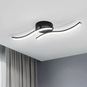 DELIPOP Plafoniera a LED, 12W 1300LM, Lampada da soffitto moderna a LED 6500K Luce bianca fredda, Plafoniera, Lampadario per camera da letto DELIPOP Plafoniera a LED, 12W 1300LM, Lampada da soffitto moderna a LED 6500K Luce bianca fredda, Plafoniera, Lampadario per camera da letto
