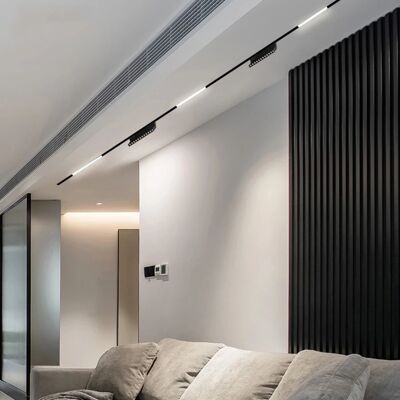 SUNMEIYI Nuova luce a binario magnetica dimmerabile telecomando 48VLed lampada da soffitto illuminazione a binario senza luce principale faretto di design SUNMEIYI Nuova luce a binario magnetica dimmerabile telecomando 48VLed lampada da soffitto illuminazione a binario senza luce principale faretto di design