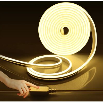 NONE DC12V/24V Spina UE Neon LED Strip 1M 2M 3M 5M 10M Impermeabile Dimmerabile Lampada Al Neon nastro per Interni Esterni retroilluminazione illuminazione NONE DC12V/24V Spina UE Neon LED Strip 1M 2M 3M 5M 10M Impermeabile Dimmerabile Lampada Al Neon nastro per Interni Esterni retroilluminazione illuminazione