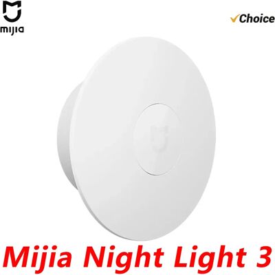 MIJIA Nuova Luce Notturna 3 con Luminosità Regolabile, Sensore di Movimento a Infrarossi, Base Magnetica per Casa Intelligente MIJIA Nuova Luce Notturna 3 con Luminosità Regolabile, Sensore di Movimento a Infrarossi, Base Magnetica per Casa Intelligente
