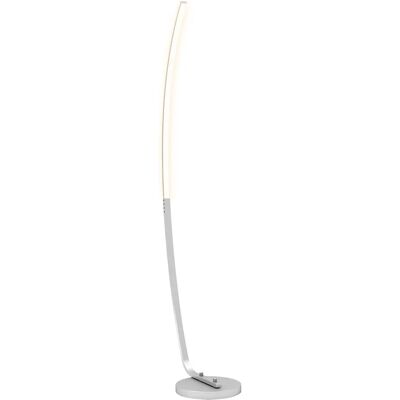 HOMCOM Lampada da terra per soggiorno, lampada da soggiorno a LED in stile contemporaneo con 3 livelli di luminosità, interruttore a pedale HOMCOM Lampada da terra per soggiorno, lampada da soggiorno a LED in stile contemporaneo con 3 livelli di luminosità, interruttore a pedale