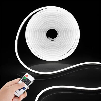 NONE DC12V/24V Spina UE Striscia LED al neon con telecomando Dimmerabile ON/OFF 1M 2M 3M 5M 10M IP65 Tubo lampada al neon impermeabile NONE DC12V/24V Spina UE Striscia LED al neon con telecomando Dimmerabile ON/OFF 1M 2M 3M 5M 10M IP65 Tubo lampada al neon impermeabile