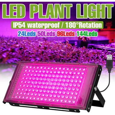 NJHIKG USB DC5V LED Coltiva Le Luci Spettro Completo Coltivazione Lampada Idroponica 24/50/96/144led per Piante in Vaso di Fiori Growbox Verdure NJHIKG USB DC5V LED Coltiva Le Luci Spettro Completo Coltivazione Lampada Idroponica 24/50/96/144led per Piante in Vaso di Fiori Growbox Verdure