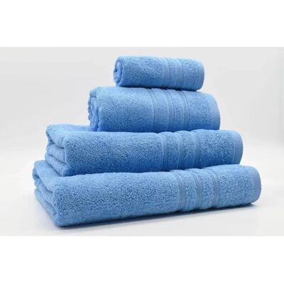 Vidal Home Asciugamano in cotone Terry 100% americano 500 Gr/m2 Blu (Misure: 30x50 cm, 50x100 cm, 70x140 cm, 100x150 cm) Vidal Home Asciugamano in cotone Terry 100% americano 500 Gr/m2 Blu (Misure: 30x50 cm, 50x100 cm, 70x140 cm, 100x150 cm)