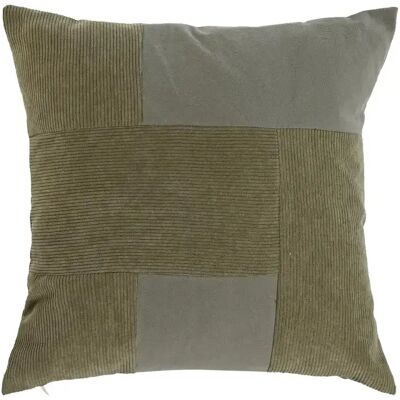 NONE CUSCINO IN COTONE 45X45 420 GR. PATCHWORK VERDE TX213483 - IL MIGLIOR COMPLEMENTO PER LA TUA CASA IMPOSTARLO NONE CUSCINO IN COTONE 45X45 420 GR. PATCHWORK VERDE TX213483 - IL MIGLIOR COMPLEMENTO PER LA TUA CASA IMPOSTARLO